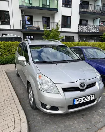 samochody osobowe Toyota Corolla Verso cena 17500 przebieg: 335000, rok produkcji 2008 z Warszawa